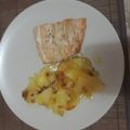 El cooksnap de Sara Diaz cuando hizo Salmón al horno con patatas y cebolla.