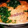 صورة من طبخات بنت الشام منى Madona ، شاركها بعد تجربة وصفة سباكتي سهلة وشهية للعشاء🍝