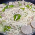 黃琪蕙 的 絲瓜蛤蜊麵 cooksnap