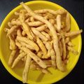 Charmi Baxi's cooksnap of when they made તીખા ગાંઠિયા(Teekha Gathiya Recipe in Gujarati).