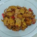 Cooksnap dari Maqayla Queenara Mecca untuk resep Oseng Tempe Pedas Manis