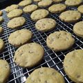 El cooksnap de vale042009 🇺🇾 cuando hizo Cookies de Gofio con chispas de chocolate.