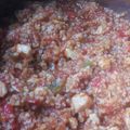 B.Andi23 Cooksnap-ja, amikor elkészítette a(z) Paradicsomos-csirkés bulgur receptet.