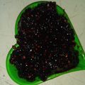 El cooksnap de Eugenia Ontivero cuando hizo Dulce de moras.