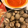 Cooksnap dari Debhie Sy untuk resep Kerang rebus sambal nenas simpel, gampang dan enak