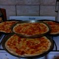 El cooksnap de Misael cuando hizo Pizza a la piedra 😍.