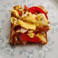 Cooksnap από Stella στη συνταγή Κραμπλ αυγών σε φρυγανισμένο ψωμί