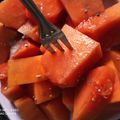 Babita Varshney का कुकस्नैप जब उन्होंने पपीते की चाट (papite ki chaat recipe in Hindi) बनाया था।