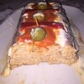 El cooksnap de Cora cuando hizo Pudín de atún y merluza.