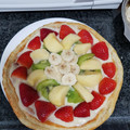 El cooksnap de Merynito cuando hizo Tarta fácil de fruta y natillas.