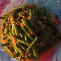 Cooksnap dari Bunda Abbie untuk resep Tumis Kacang Panjang Pedas