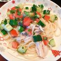 Xenia Huang 的 義大利番茄冷麵 cooksnap