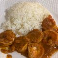 El cooksnap de mara cuando hizo Camarones a la diabla.