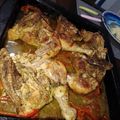 El cooksnap de Melanie Ceres Bustamante cuando hizo Pollo a la mostaza y limón al horno.