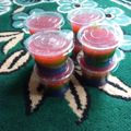 Cooksnap dari Ida Aydaa untuk resep Puding cup rainbow