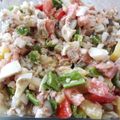 El cooksnap de Elena C cuando hizo Ensalada campera con vinagreta de pimientos.