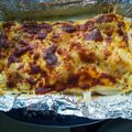 Cooksnap Nur Azliani Amer semasa beliau membuat Lasagna with French Béchamel Sauce.