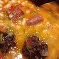 El cooksnap de Ale Altamirano cuando hizo Alubias con chorizo.