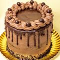 El cooksnap de Encarna Pérez (La Cocina De Encarni) cuando hizo Tarta de chocolate, pera y cobertura chocolate cheesecream 🍫🍐.