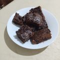 El cooksnap de Ana cejas cuando hizo Brownie sin huevos 🥚.
