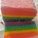 Cooksnap dari tantri Purwanti untuk resep Rainbow Cake (Kukus) Mudah Takaran Sendok