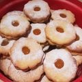 Andrea Asbóth Cooksnap-ja, amikor elkészítette a(z) Linzer karika receptet.