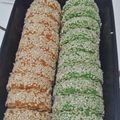 Cooksnap dari Teh Fitri Tea untuk resep Kueh Moaci/Mochi Gulung🍥