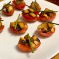 El cooksnap de Irene-Guirao cuando hizo Aperitivo de tomates cherry y berenjena.