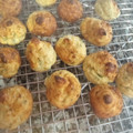 El cooksnap de Claudia Savio cuando hizo Buñuelos de bacalao al horno.