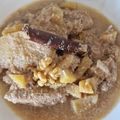 El cooksnap de IVJ89 cuando hizo Pollo en salsa de nueces y canela.