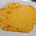 El cooksnap de Ampi Sor cuando hizo Panqueques de harina de arvejas rellenos con escalibada.
