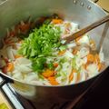 El cooksnap de Mariana Roland cuando hizo Escabeche de Vizcacha.