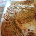 El cooksnap de adriana cuando hizo Trucha salmonada.