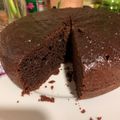 El cooksnap de Laura cuando hizo Bizcocho de chocolate.