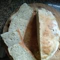 El cooksnap de Érika Bianchi cuando hizo Pan casero tipo campo ideal para comer con manteca.