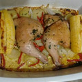 El cooksnap de Doris Carvajal Bautista cuando hizo Pollo al horno.