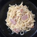 Cooksnap dari Indah untuk resep Fettucine Carbonara