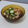 Cooksnap dari novi untuk resep Oyong Kuah Tahu Udang