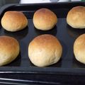 Cooksnap dari Widi Gochimi untuk resep Roti Bun (Roti Burger)