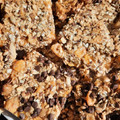 El cooksnap de Nadia cuando hizo Barritas de cereales fit.