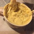 El cooksnap de Ines Lapido cuando hizo Salsa de cebolla y puerro para el copetin.