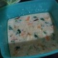 Cooksnap dari Wayan Rasmi NovitaSari untuk resep Cream Soup Macaroni Salmon Wortel