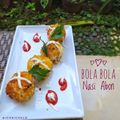 Cooksnap dari Icha Khairunnisa untuk resep *bola-bola nasi isi abon*