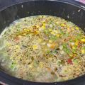 El cooksnap de Fernanda Sanhueza cuando hizo Carbonada seca.