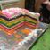 Cooksnap dari eva diandari untuk resep Rainbow Cake Kukus Topping Keju Dengan Buttercream