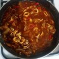 Cooksnap dari lensa d untuk resep Cumi Saos Padang