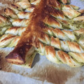 El cooksnap de Marieta cuando hizo Árbol de Navidad de hojaldre.