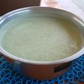 El cooksnap de "cocinar con jorgette" cuando hizo Crema de calabacín ligera.
