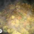 Durga Soni का कुकस्नैप जब उन्होंने मटर आलू की सब्जी (Matar aloo ki sabzi recipe in Hindi) बनाया था।