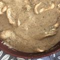 El cooksnap de Bruno BF cuando hizo Pechuga de pollo en salsa súper ligera de setas, champiñones y queso en crema.